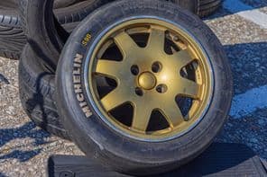 Használt Michelin versenyabroncsok, kizárólag versenyzésre.